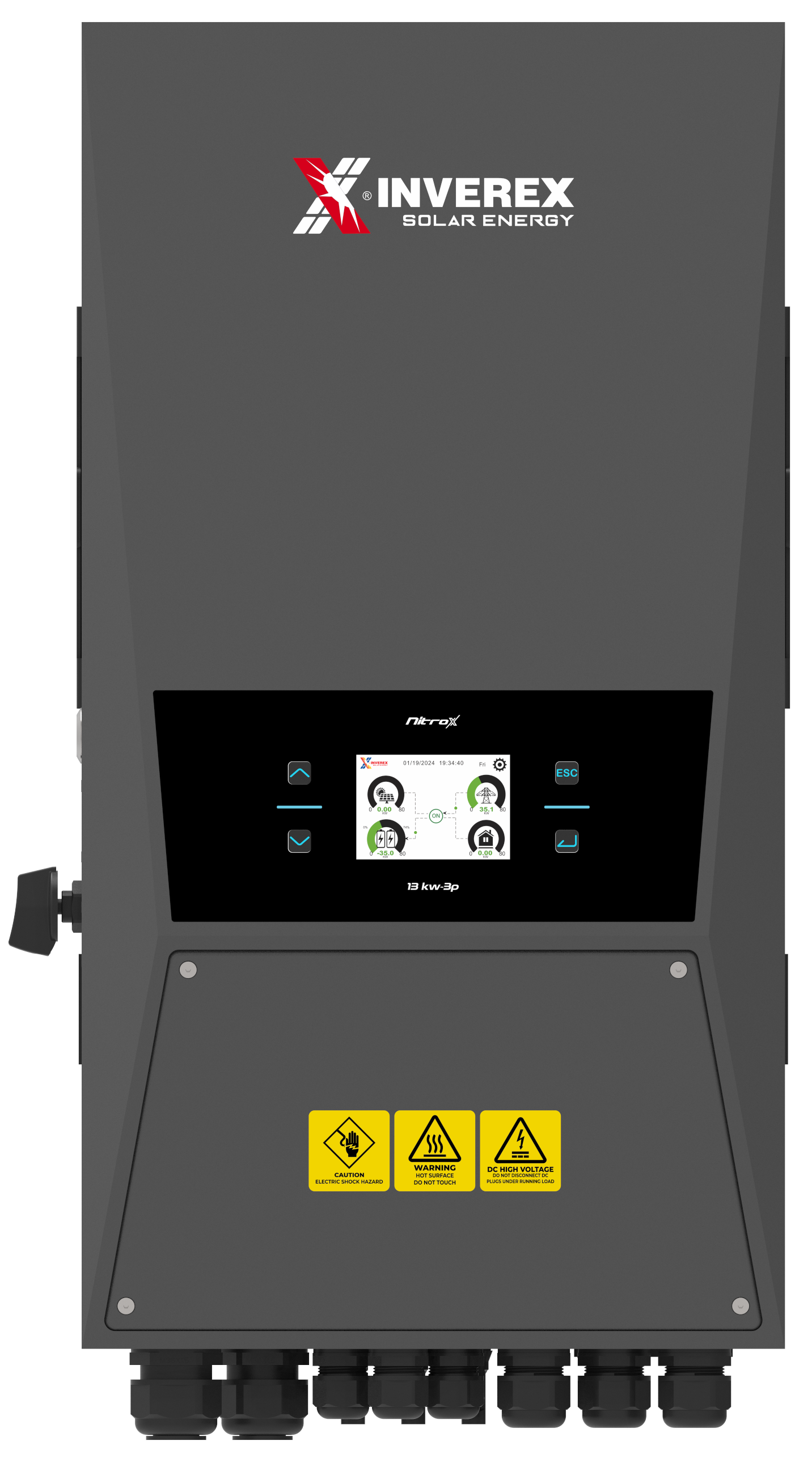 Inverex Nitrox 13kW 3P Hybrid Solar Inverter (Three Phase / 48V / IP65)