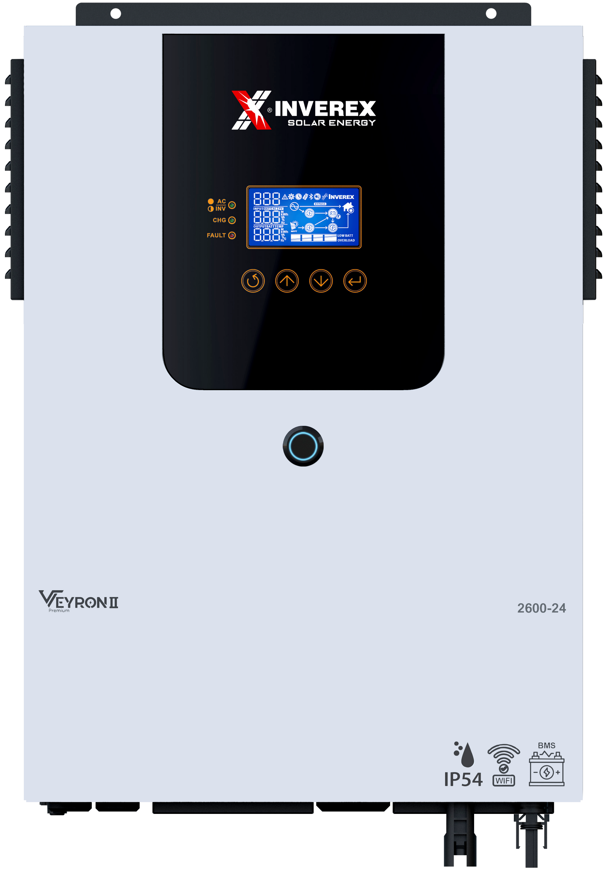 Inverex Veyron II Premium Solar Inverter (1.6kW-12V / 2.6kW-24V / IP54)