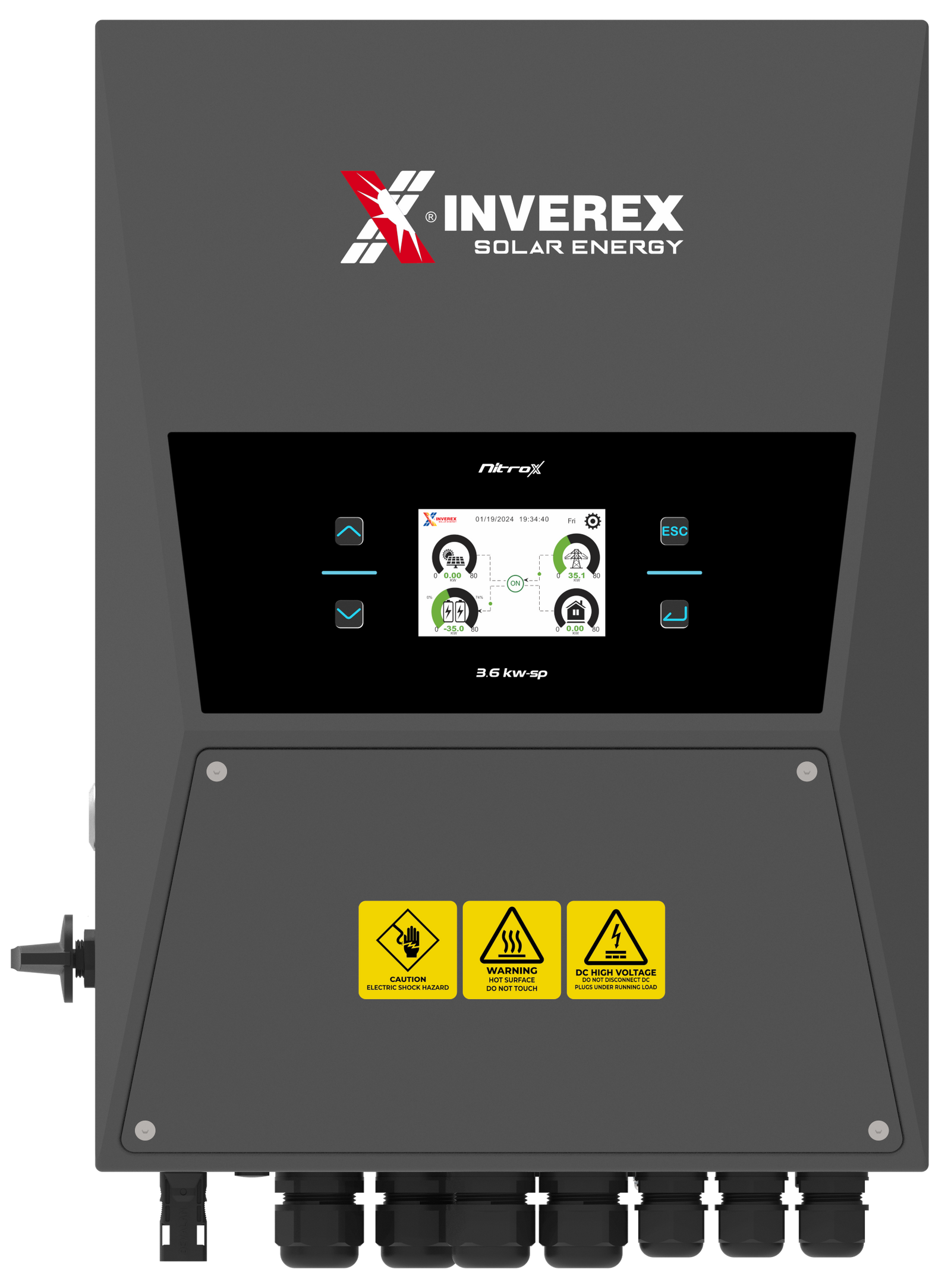 Inverex Nitrox 3kW SP Hybrid Solar Inverter Price in Pakistan Single Phase