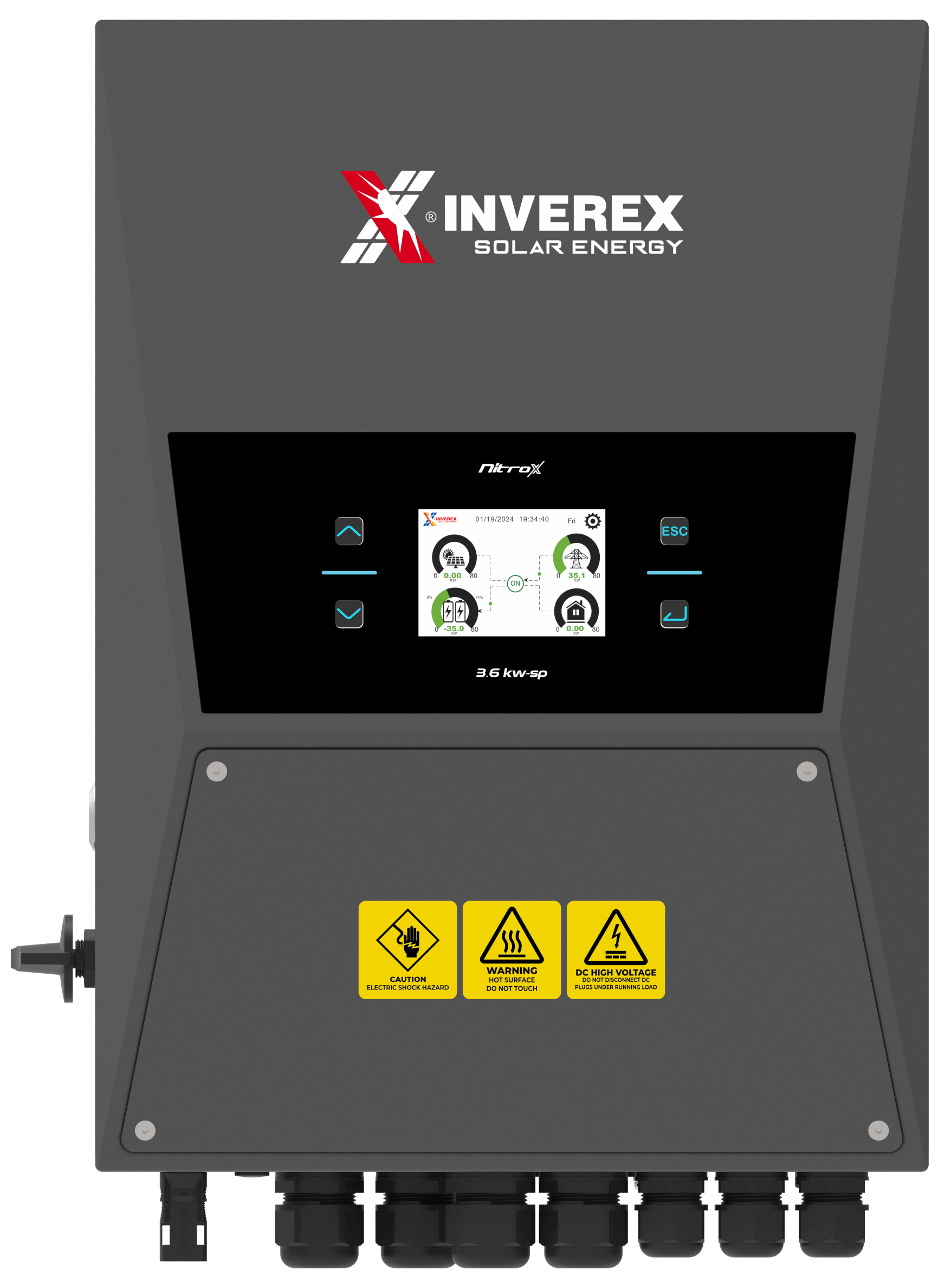 Inverex Nitrox 3kW SP Hybrid Solar Inverter Price in Pakistan Single Phase