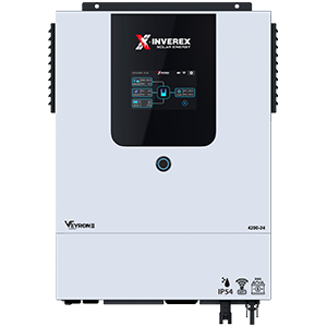 Inverex Veyron II Premium 4200W 24V MPPT Solar Inverter IP54 Touch LCD Pakistan